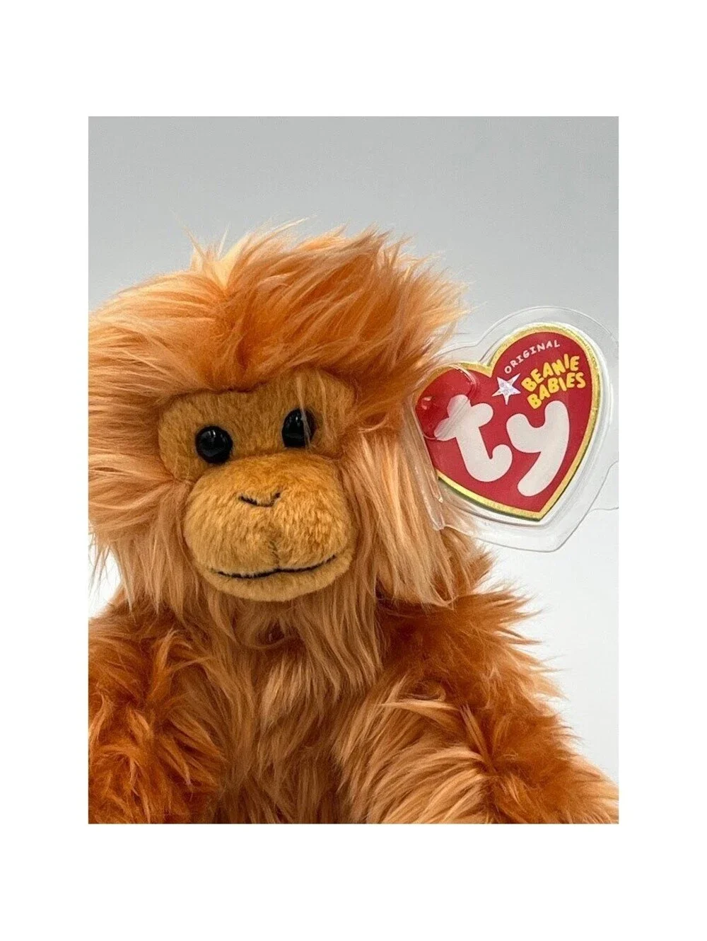 Caipora Vintage 2005 Ty Store Exclusive WWF Beanie Babies Golden Lion Tamarin